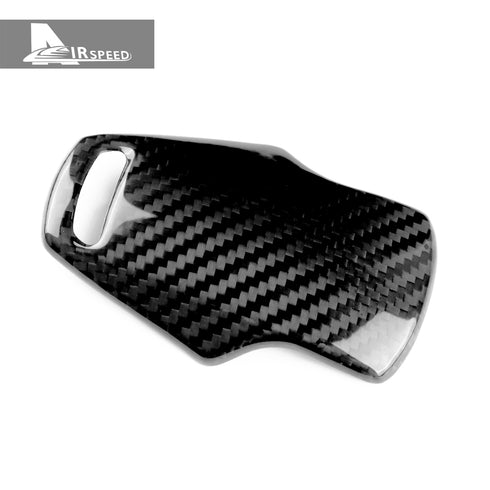 Dry Carbon Fiber Gear Shift Cover Trim For Corvette C8 2020-2022